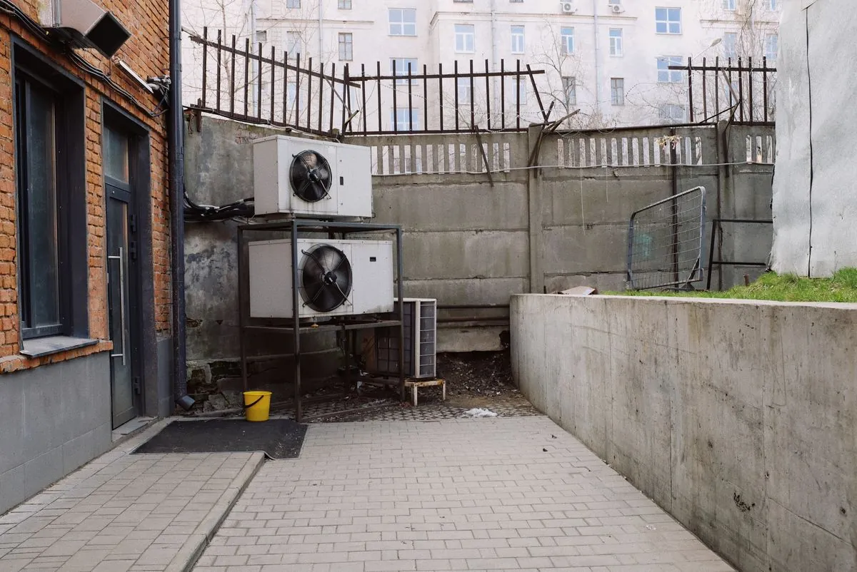 Rückbau einer alten Lüftungsanlage